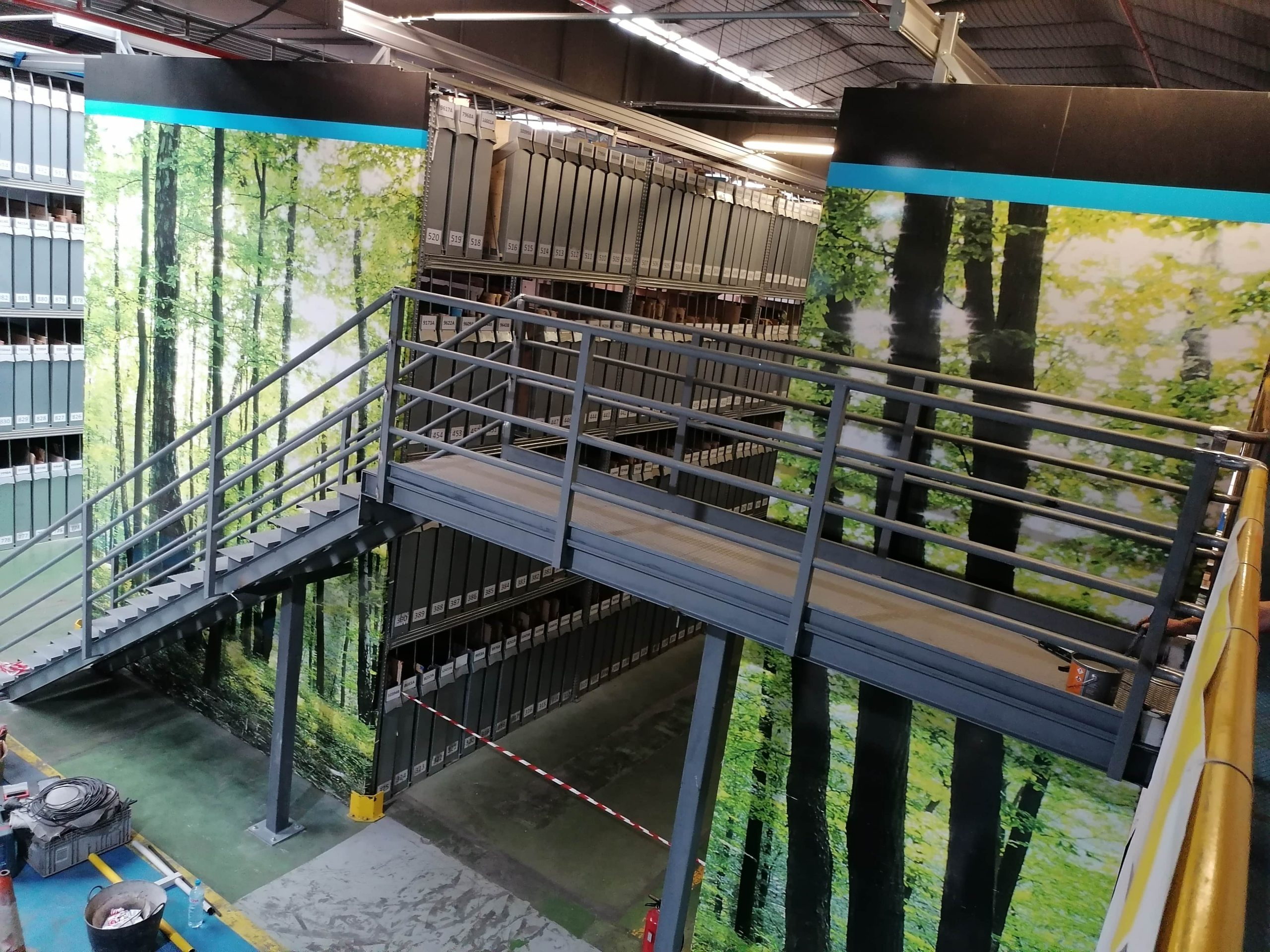 Escalera industrial