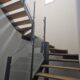 escaleras zancas laterales madera